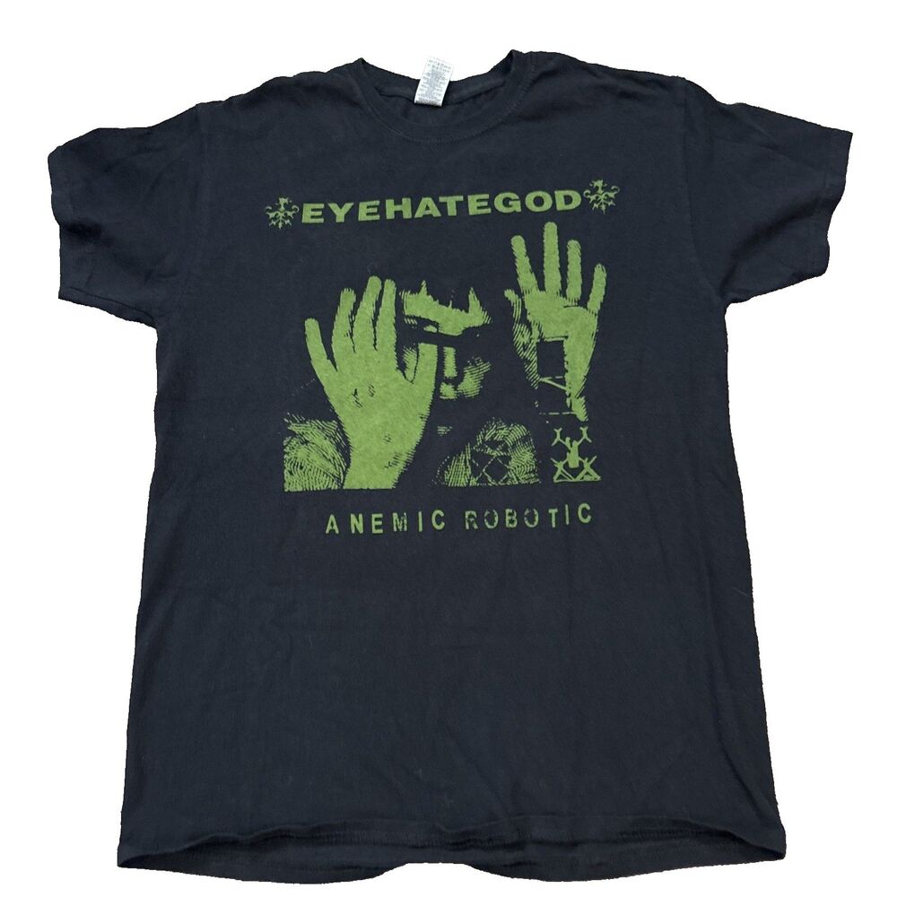 EYEHATEGOD rare 2023 US TOUR 2 sided T-Shirt Medium OFFICIAL Anemic Robotic